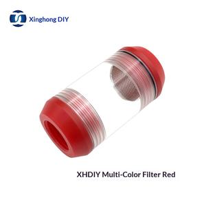 XHDIY Farbiger Filter Wassergekühlter Mini-Filter PETG Doppel-Innengewinde G1/4 <span class=keywords><strong>2</strong></span>-Punkt-Gewinde auf Lager China - Product Image 5