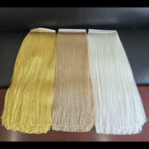 Flecos de Tela de Poliéster de Seda de Alta Calidad, 100 cm, 40 Pulgadas de Largo, Hilo Delgado y Brillante, para Decoración de Vestidos - Product Image 2