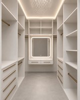 Lemari Pakaian Modern untuk Kamar Tidur, Kabinet Berdiri Sendiri, Desain Lemari Pakaian Custom, Organizer Lemari Pakaian untuk Villa