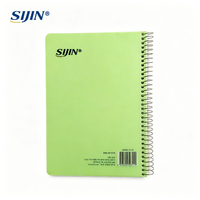 Carnet à spirale A5 en PP ligné Israël 210x148mm pour étudiants, notes d'étude et écriture quotidienne