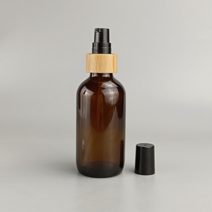 Bamboo Cosmetic <strong>Spray</strong> <strong>Pump</strong> Big Discharge 0.4ml 24/410 Wooden Plastic Fine Mist <strong>Spray</strong> Black Perfume <strong>Spray</strong> <strong>Pump</strong> and Cream <strong>Pump</strong> - Product Image 4