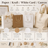 Sacs cadeaux de mariage personnalisés, sacs en papier kraft personnalisés, sacs de bienvenue pour les invités, cadeaux de fête