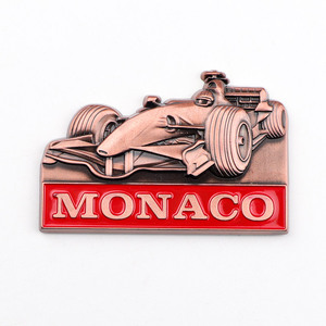 Fabrication sur mesure d'aimants de réfrigérateur en alliage de zinc, souvenirs de <span class=keywords><strong>Monaco</strong></span> - Product Image 3