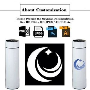 XD749 Custom Logo Printed Smart Digital Drinkware Thermos <b>Flask</b> Promotion Corporate Activity Business Gift Smart Water Bottle - Product Image 2