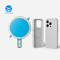 Utilisation personnalisée d'aimant Magsaf Bulit-in sur le tableau d'aimant de cas de téléphone pour le cas magnétique de téléphone