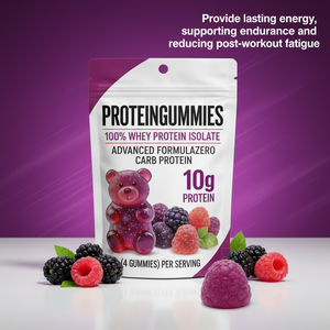 Bonbons gélifiés à la protéine de lactosérum naturelle biologique de qualité supérieure <span class=keywords><strong>pour</strong></span> la prise de masse musculaire et la croissance musculaire chez l'adulte - Emballage personnalisé et marque privée - Product Image 4