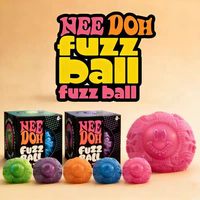 Jouet anti-stress transfrontalier Needoh Smiley Flower en peluche moelleuse à rebond lent