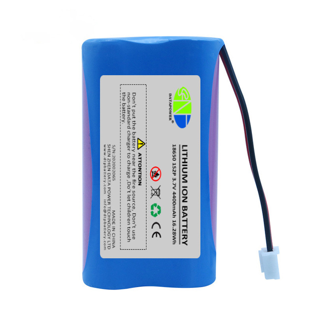 1S2P 3.7V 4000mAh 4400mAh 5200mAh 6000mAh 18650 Battery