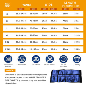 Femmes Sauna Waist Trainer Slimming Belly Wrap Tummy Control Sweat Band <span class=keywords><strong>Gym</strong></span> Losing Weight Ceinture lombaire Shaper - Product Image 6