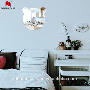 Caro Acrilico Appeso A Parete Specchio Autoadesivo Della Parete Specchio Decorativo Della Decorazione Della <span class=keywords><strong>Casa</strong></span> - Product Image 6