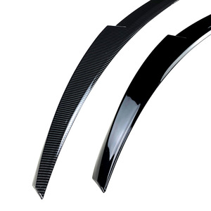 Bmw 1 Series E82 E88 Coupe Rear Wing Spoiler Piano <b>Black</b> Carbon Fiber Texture Abs Material <b>Trunk</b> Lip - Product Image 5