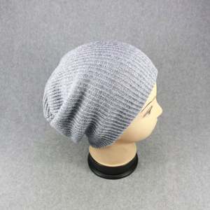 Gorros de punto acrílicos holgados para exteriores con etiqueta personalizada, gorro de esquí, gorro de punto para mujer y hombre, gorro holgado - Product Image 3