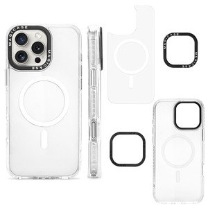 غلاف مغناطيسي لـ 13 Pro Max غطاء خلفي معدني فاخر مضاد للصدمات بتصميم محاصر مضاد للصدمات يحول الأنماط في ثوانٍ - Product Image 3