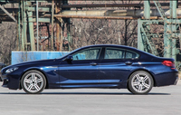 LANNER BMW 6er F06 M-Sport 4-Türer Carbon-Faser Glänzende Seitenschweller-Erweiterung 2012-2017
