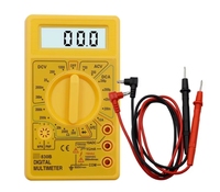 Mini écran LCD de haute qualité multimètre électronique numérique voltmètre ampèremètre ohmmètre Instrument de test à bas prix