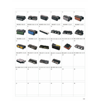 Conector JPT de 15 Pines 1-967623-6, Carcasa Receptáculo Gris de 5 mm para Arnés de Cables