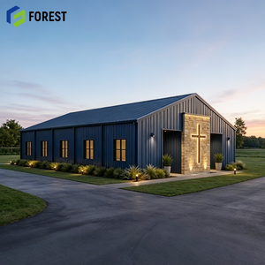 Purlin Support Steel Structure Warehouse Cloister Retail Outlet Showroom Commercial <b>Space</b> - Product Image 1