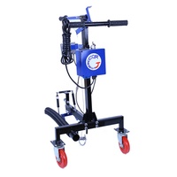 Meuleuse manuelle verticale de 180 mm pour béton, terrazzo et marbre - 220 V/110 V
