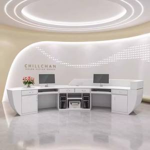 Mostrador de Recepción de Lujo para Hospital, Clínica de Belleza, Salón de Belleza, SPA, <span class=keywords><strong>Consultorio</strong></span> Dental y Médico - Product Image 4