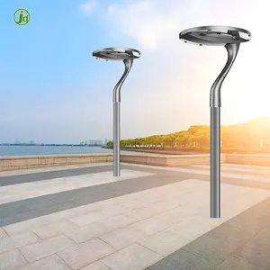 Ip66 170lm/w fundição solar alu, habitação inteligente sensor de luz solar jardim luzes externas à prova d' água