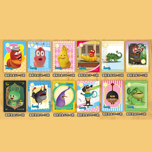 Carte Collezionabili Larva |   Set di Carte Collezionabili e Badge Olografici di Beetlejuice - Regalo Anime per i Fan - Product Image 5