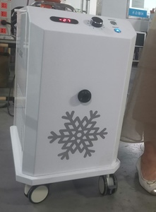 Machine de refroidissement cutané à air froid haute performance -30°C pour cliniques, salons de beauté, traitements laser professionnels, anti-brûlure, en métal et ABS - Product Image 6