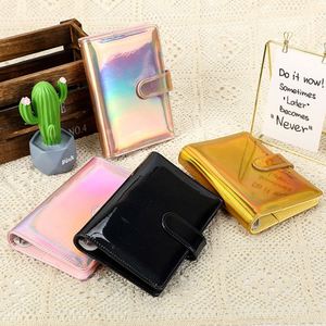 Mini cuir PU 3, classeur à anneaux Budget Business Planner Portefeuille Journal Cahiers avec autocollants et feuilles d'enveloppes/ - Product Image 2