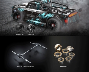 Nueva llegada-MJX Hyper Go 14302 1/14 RC Truggy-Chasis totalmente metálico, <span class=keywords><strong>Buggy</strong></span> de alta velocidad sin escobillas con control remoto - Product Image 6