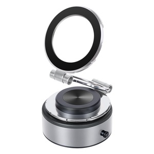 G1 Triaxial Fold 360&deg; Adjustable Car <strong>Phone</strong> <strong>Holder</strong> with N52 Strong Magnetic and Electrovacuum Adsorption Snap Open Feature - Product Image 1