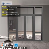Charnières pour portes pivotantes en aluminium, charnières doubles en aluminium, charnières à battants personnalisées, porte à battants simple pour verre, porte à battants simple