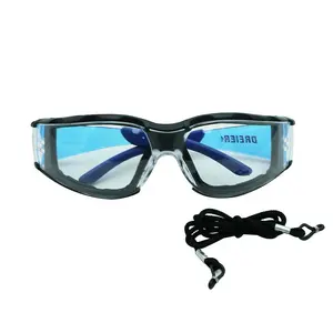 DAIERTA High Quality Clear Lens Anti-scratch Anti-fog Protective Glasses Customizable Goggles