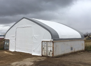Tente dôme compacte Bollison avec structure en acier pour entrepôt/stockage extérieur et utilisation portable/<span class=keywords><strong>abri</strong></span> industriel en PVC imperméable - Product Image 5
