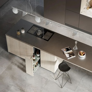 Fábrica de Gabinetes de Madera Benovo, Estilo Americano, Gabinete de Cocina Clásico Shaker de Madera Sólida Moderna Personalizada con Diseño de Isla - Product Image 6