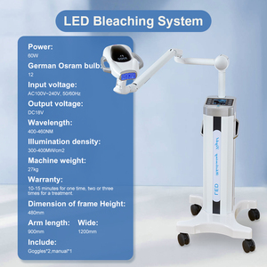 Luxsmile Lampe de <span class=keywords><strong>Blanchiment</strong></span> <span class=keywords><strong>Dentaire</strong></span> Portable Professionnelle à LED 60W pour Blanchir les Dents - Product Image 3