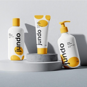 200ml 300ml 400ml 500ml bơm lại dầu gội và điều hòa chai rỗng phun chai mỹ phẩm màu hồng Màn hình in ấn vật nuôi 3 pcs - Product Image 5