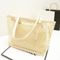 Sac à linge pliable léger et écologique en PVC imperméable avec logo personnalisé, fermeture éclair, poignée souple et maille portable