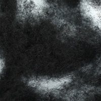 Poils de chèvre brun cardé, fibres de laine de mouton et poils de chameau pour rembourrage ou doublure