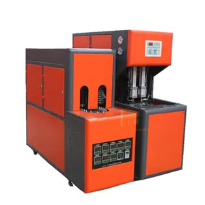 Máquina semiautomática pequeña de 800-3000BPH, soplador de botellas de PET, molde para agua embotellada, 2 / 4 cavidades, 250ml, 500ml, 750ml, 1L, 1.5L, 2L
