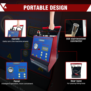 Schucars S-100 perangkat pertukaran cairan rem, tipe Pulse 12V, dengan 16 adaptor kompatibel dengan sebagian besar Model kendaraan - Product Image 3