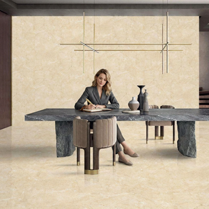 Crist Beige 800x1600mm Polished Porcelain Floor And Wall Tiles Modern Beige Stone Design 80x160cm - Product Image 5