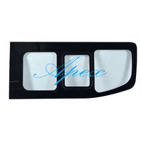 Vitre arrière pour Caravan Urvan NV350 E26 2012+ 1419X561MM, vitre latérale de porte coulissante avant 1230*561 MM