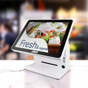 JSJ62 Hệ Thống Pos Windows Android Thiết Bị Đầu Cuối Thanh Toán Điểm Đăng Ký Tiền Mặt Cảm Ứng Một Màn Hình Bán Máy Thanh Toán Vận Hành Pos