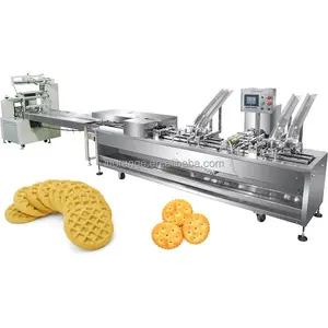 Mesin pembuat biskuit otomatis, mesin produksi biskuit skala kecil