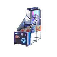 Pièces de monnaie électroniques en gros d'usine font fonctionner des machines de basket-ball de console Machine de basket-ball d'arcade de club de minuit pour enfants d'intérieur