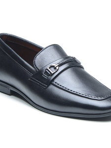 Zapatos de vestir formales de oficina para hombre, de cuero genuino, sin cordones, cómodos, de lujo, para boda, calzado de cuero al por mayor - Product Image 1