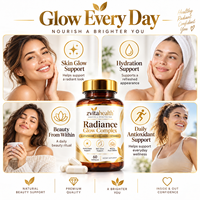 Capsules de collagène à marque privée pour l'éclat de la peau, anti-âge, vitamines pour cheveux, peau et ongles, biotine, acide hyaluronique