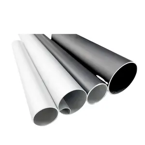 Profilés en aluminium d'extrusion tube en aluminium anodisé barre de boîte de tuyau rond