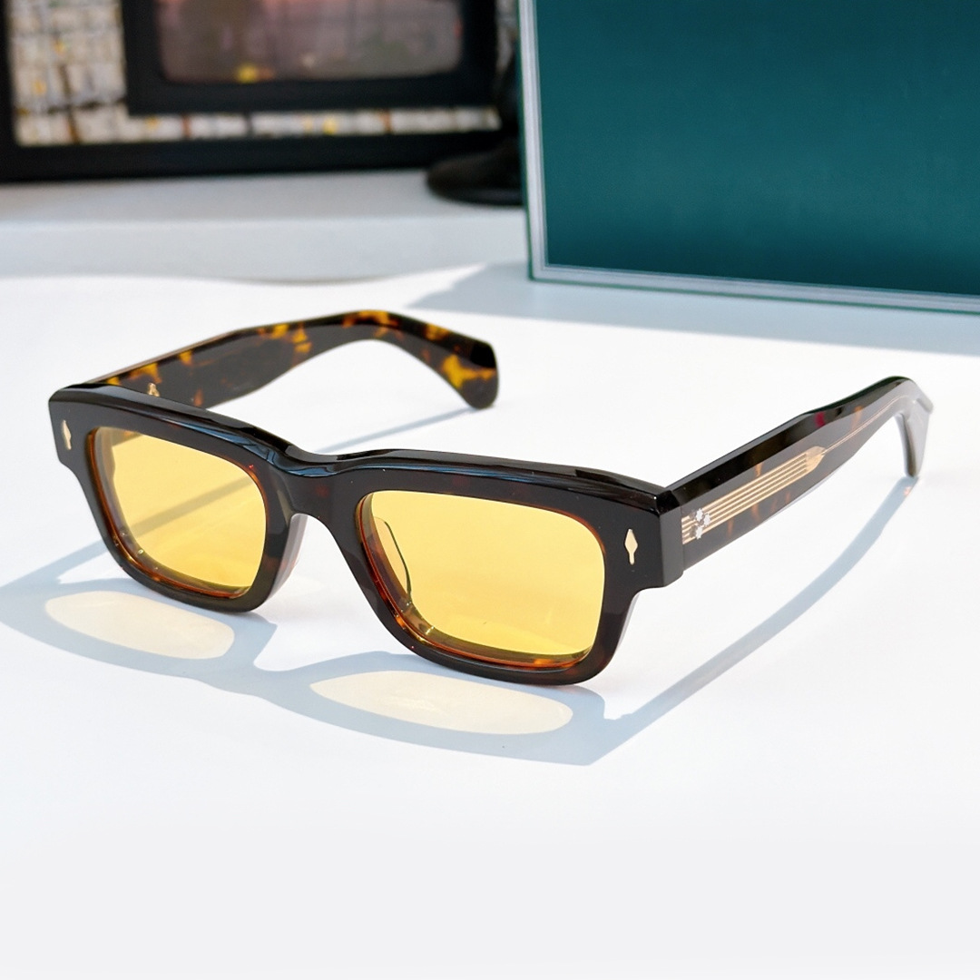 Tortoiseshell frame yellow