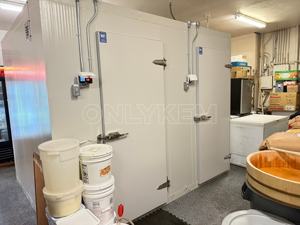 220V Quick-Freezing Ice Warehouse Refrigeration Unit Mobile Cold Storage Room for <strong>Fruit</strong> Meat Freeze Container - Product Image 3
