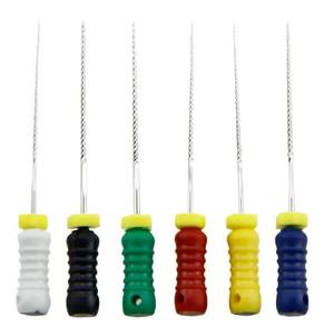 Traitement du canal radiculaire en acier inoxydable utilisé à la main #8-#40 K limes bon fichier <span class=keywords><strong>Endo</strong></span> dentaire Flexible - Product Image 5